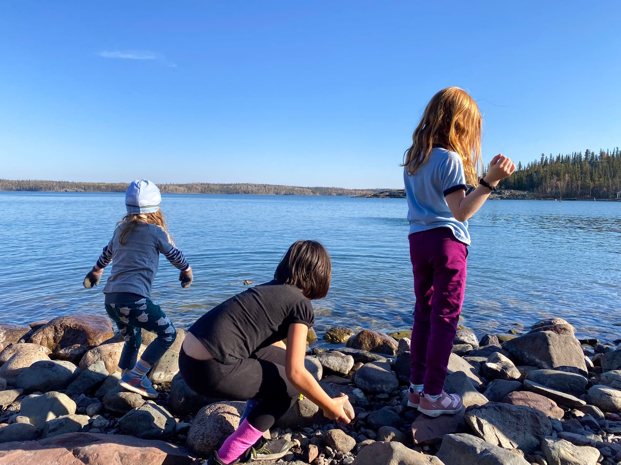 Kids on Tin Can Hill
